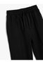 Basic Jogger Sweatpants with Pocket Detail and Elastic Waist - 3