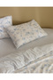 King Size Tiny 100% Cotton Ranforce Printed Duvet Cover Set - Blue - 4