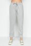 Waist and Legs Pleated Sweatpants 810 Gray - 4