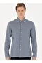 Indigo Slim Fit Long Sleeve Shirt 50255655-Vr028 - 3
