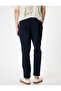 Slim Fit Chino Trousers with Elastic Detail - 4