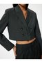 Anthracite Women's Blazer Jacket 5Wak50013Uw - 5
