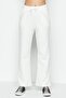 Slit Flared Sweatpants 741 Ecru - 4