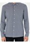 Indigo Slim Fit Long Sleeve Shirt 50255655-Vr028 - 6