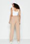 Jogger Elastic Sports Sweatpants 737 Milky Brown - 3