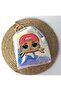 Wallet Shiny Hologram Coin Purse Makeup Bag Keychain 13368 - 3