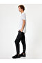 Slogan Printed Pocket Detailed Jogger Sports Sweatpants