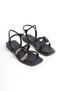 MIA026-1501 Daily Women's Black Holiday Sandals - 6