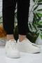 U.S. Polo Assn. Martha White Powder Pink Comfortable Original Product Women's Sneakers - 2