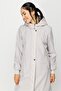M/C Sportive Full Padded Garni Detailed Sports Coat - Silver - 8