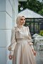 Mia Evening Dress Beige - 2