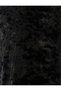 Long Velvet Dress Sleeveless Round Neck Slit Detail - 6