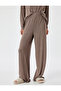 Standard Waist Knitted Pajama Bottom - Wide Leg - 3