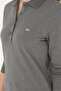 Women's Anthracite Melange Basic Polo Neck Sweatshirt 50296941-Vr081 - 7