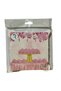 -Butik Pink Baby Printed Delight Box with Welcome Baby Written 25 Pieces - 2