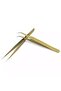 Set of 2 Professional Gold Silk Eyelash Tweezers - 4