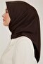 Plain Twill Scarf - Bitter Brown 780 - 3
