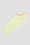 Multicolored Girl's Stripe Basic 4 In1 Liner Socks - 3