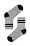Set of 4 Colorful Checkers and Lines Socks for Boys - 4