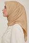 Plain Twill Scarf - Beige 777 - 2