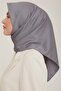 Plain Twill Scarf - Smoke 782 - 3