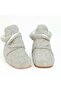 Non-Slip Base, Organic Cotton Lined, Anti-Sweat, Anti-Curdy, Ella Bonna Basic Gray Slippers - 5