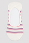 Set of 3 Striped Ballerina Socks - 4