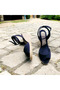 Daily Stylish and Comfortable Sole Straw Linen Sandals 8 Cm.Heel - 4