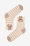 Bear Dama 2-Pack Beige Multicolor Socks - 3