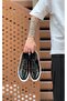 BA0003 Classic Black Patent Leather High Sole Casual Men's Shoes - 5