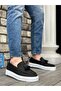 Ba0154 Black Suede Fabric Casual Men's Sneaker – Comfortable Walking - 4