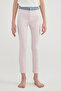 Light Pink Teen Rainbow Tights