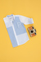 Boys’ Blue Long Sleeve Shirt 50272397-VR036