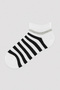 Gray Boy's 4-Piece Booties Socks - 4