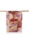 Patterned Silk Shawl - Brush Stroke Pattern - Beige - 2