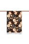 Patterned Silk Shawl - Rosa Patterned - Black - 3