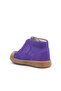 Yoohoo Genuine Leather Purple Velcro Baby Girl Boots - 4