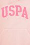 Girl's Dusty Pink Hooded Basic Sweatshirt 50292512-Vr050 - 4