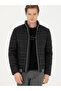 Black Thin Quilted Coat 50273790-Vr046 - 4