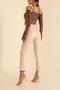 Women's Fleece Skinny Leg Front Stitched Full Stretchy High Waist Zippered Buttoned Leather Pants - 3