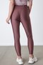 Plum Shiny Legging Leggings - 4