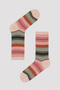 Black Shiny Line 2 Pack Socks - 2