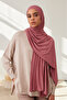 Premium Jersey Shawl |   Color: Pomegranate Rose |   Dimensions: 180X70 cm |   Hijab - 5