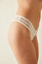 Lace V-Look Brazilian Panties - 3