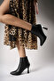 Ticlath Women's Heeled Boots00128503 Black Skin - 4
