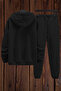 Tracksuit Top and Bottom Set Vertical Printed Ribbon - 3