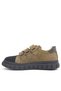 Genuine Leather Sand Color Velcro Kids' Casual Sports School Shoes - 5