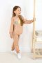 Girl's Girl's Punch Embroidered Two String Set - 3