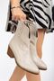 Women's Western Cowboy Faux Leather Embroidered Short Boots - 3