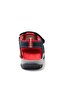 Rock Genuine Leather Navy Blue Red Kids Sandals - 5